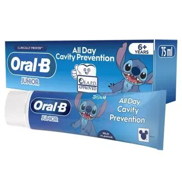 Oral-B Junior Οδοντόκρεμα 6+ Ετών, Stitch, 75ml