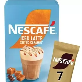 Nescafe Gold Iced Salted Caramel Latte 7x14.5g