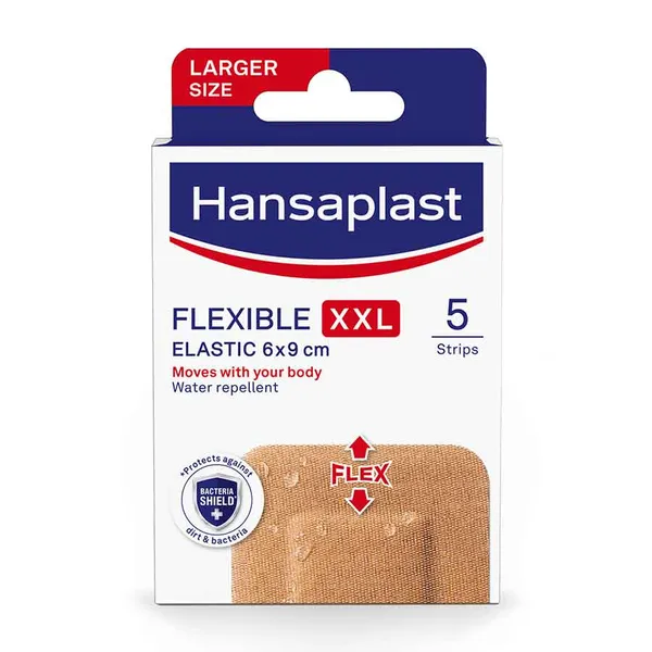 Hansaplast Επιθέματα XXL 8x9cm 5τεμ.