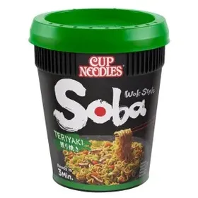 Noodles cup SOBA classic, teriyaki ή chili 90gr