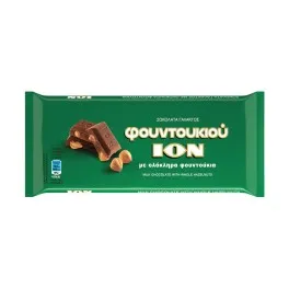 ΙΟΝ Σοκολάτα Γάλακτος Φουντουκιού 100gr