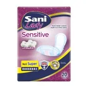 SANI Sensitive Lady Discreet Σερβιέτες Ακράτειας με Βαμβάκι Nο5 Super 20τεμ