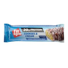 FITSPO Protein Bar 20g Cooikies & Cream 60g