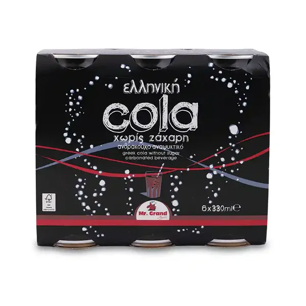 MrGrand Cola Zero 6x330ml.
