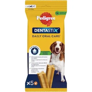 PEDIGREE Snack Σκύλων DentaStix Daily Oral Care Medium 10-25kg 128g