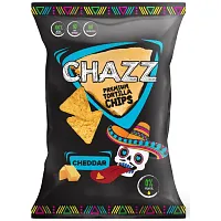Chazz Tortilla Chips Cheddar 100gr