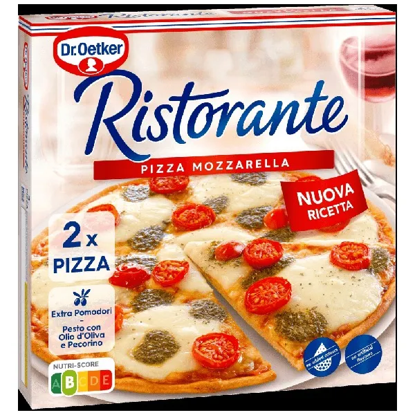 RISTORANTE πίτσα mozzarella (2τεμ.) 710g
