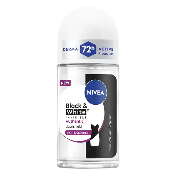 αποσμητικό roll on black & white authentic 50ml