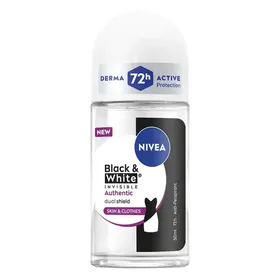 Nivea Black & White Authentic Αποσμητικό Roll-On 50ml.