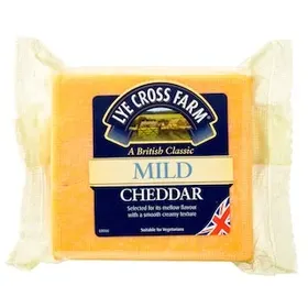 LYE CROSS FARM Τυρί Ημίσκληρο Cheddar Κίτρινο 200g