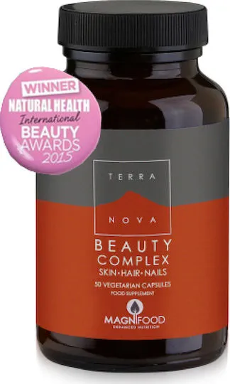 TERRANOVA Beauty Complex Skin Hair Nails 50 φυτικές κάψουλες