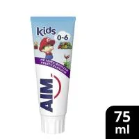 Aim Οδοντόκρεμα  0-6 Ετών 75ml. (Διάφορα Σχέδια)