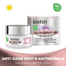 BIOTEN glow expert 4d κρέμα ημέρας κατά των πανάδων & ρυτίδων