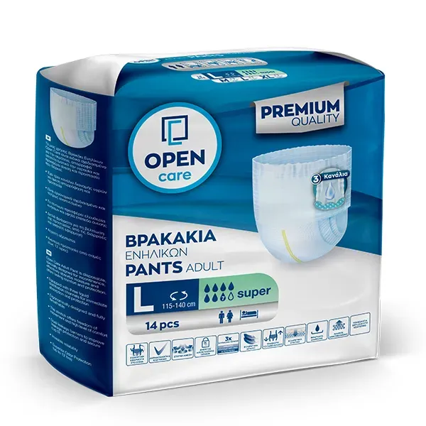 ΒΡΑΚΑΚΙΑ ΕΝΗΛΙΚΩΝ Premium Quality Large 115-140cm 14τμχ
