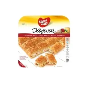 ΧΡΥΣΗ ΖΥΜΗ Κοτόπιτα με Γραβιέρα-Πιπεριές 850γρ.