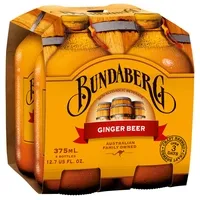 BUNDABERG Ginger Beer 4X375ml