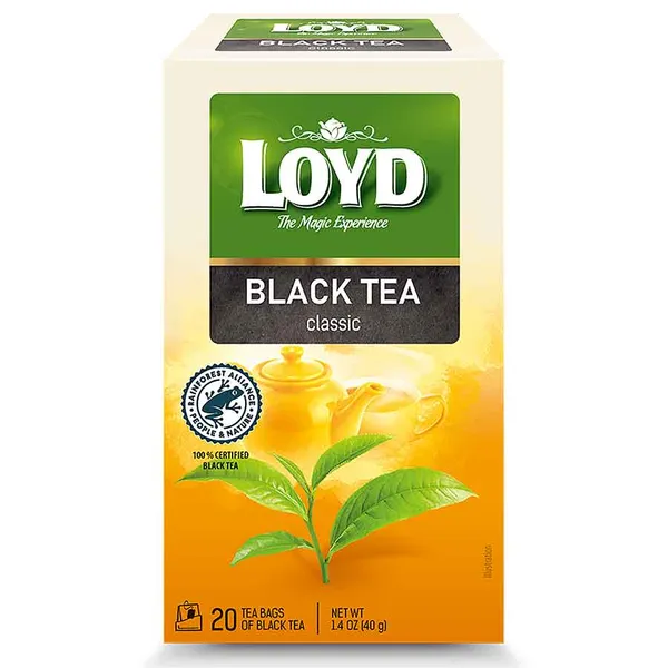 Loyd Sense Μαύρο Τσάι Σε Φακελάκια 20x2γρ.