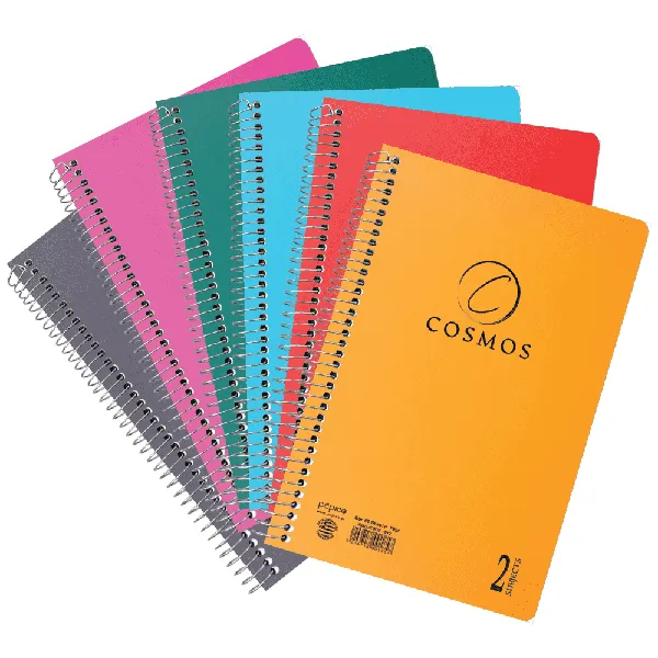 COSMOS τετράδιο σπιράλ B5 3 θεμάτων