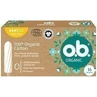 O.B. Pro Organic Ταμπόν Normal 16τεμ