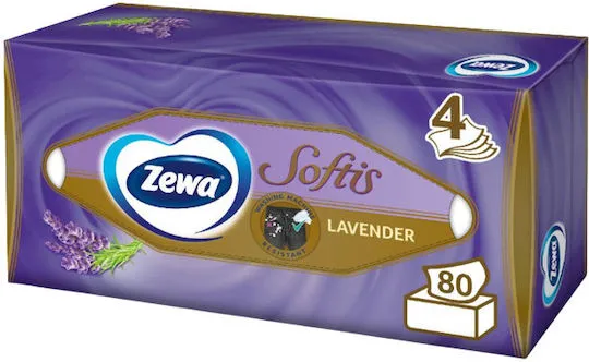 Zewa Softis Lavender 4φυλλα