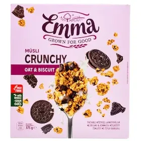 EMMA Crunchy Μούσλι Βρώμη Μπισκότο 375g