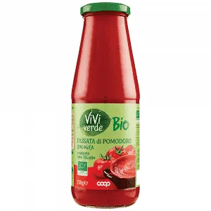 Vivi Verde Χυμό Τομάτας Biologico Jar Γυάλινο Βάζο 700gr