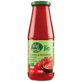 Vivi Verde Χυμό Τομάτας Biologico Jar Γυάλινο Βάζο 700gr