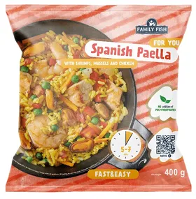 paella γαρίδες & μύδια 400γρ