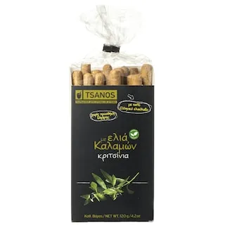 ΤΣΑΝΟΣ Κριτσίνια με Ελιά Καλαμών 120g