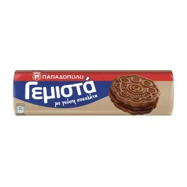 ΠΑΠΑΔΟΠΟΥΛΟΥ Γεμιστά Μπισκότα με γεύση Σοκολάτα 200g