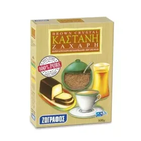 ΖΩΓΡΑΦΟΣ ΚΑΣΤΑΝΗ ΖΑΧΑΡΗ BROWN 500γρ