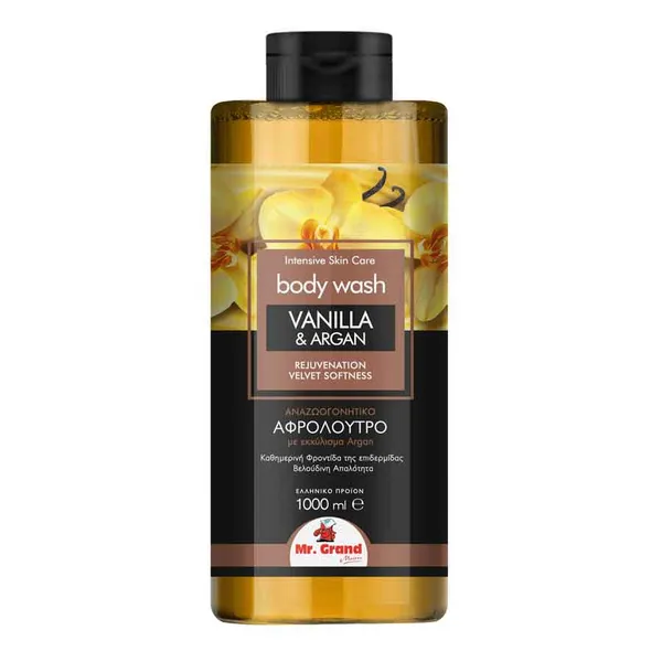 MrGrand Αφρόλουτρο Vanilla & Argan Oil 1lt.