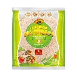 tortillas ολικής 6 τεμάχια 370g