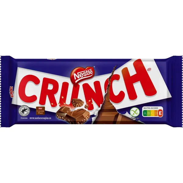 Όλες οι σοκολάτες CRUNCH 100gr