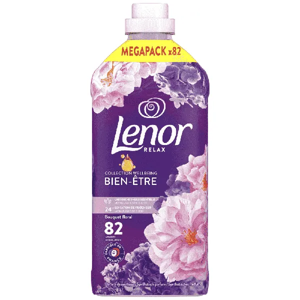 Lenor Μαλακτικό Ρούχων Relax Floral 82μεζ 1.70lt