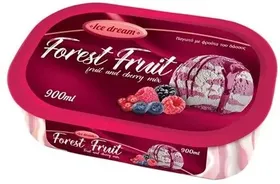 ΠΑΓΩΤΑ ΟΙΚΟΓΕΝΕΙΑΚΑ CHOCOLATE Triple Chocolate Flavor, CARAMEL with Roasted Almonds, FOREST FRUIT Fruit and Cherry mix 900ml