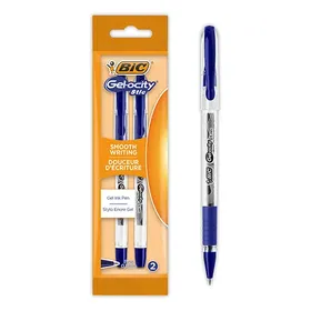 Bic Gel-Ocity Stic Στυλό Μπλε 2τεμ.