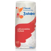 3ΑΛΦΑ Ρύζι Γλασσέ 500gr