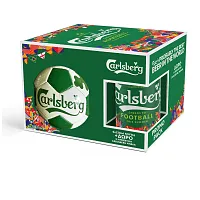 CARLSBERG Μπίρα Pilsner 4x330ml + Μπάλα Δώρο