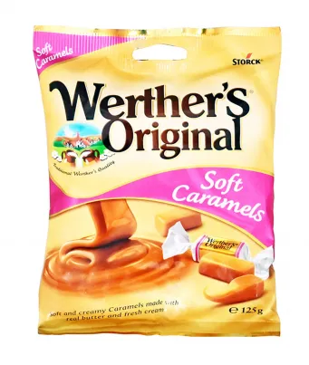 Καραμέλες Βουτύρου Γάλακτος Μαλακές Original Werther's