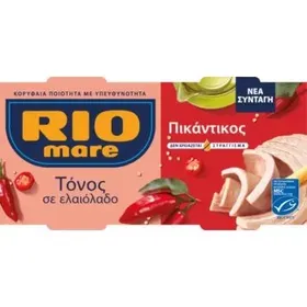 RIO MARE ΤΟΝΟΣ ΠΙΚ.ΕΛ.2Χ120ΓΡ. ΣΒ2Χ104ΓΡ