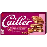 Cailler Milk Cranberries Haselnussen Almond 200gr
