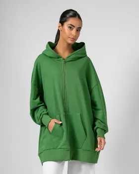 Ζακέτα φούτερ με κουκούλα