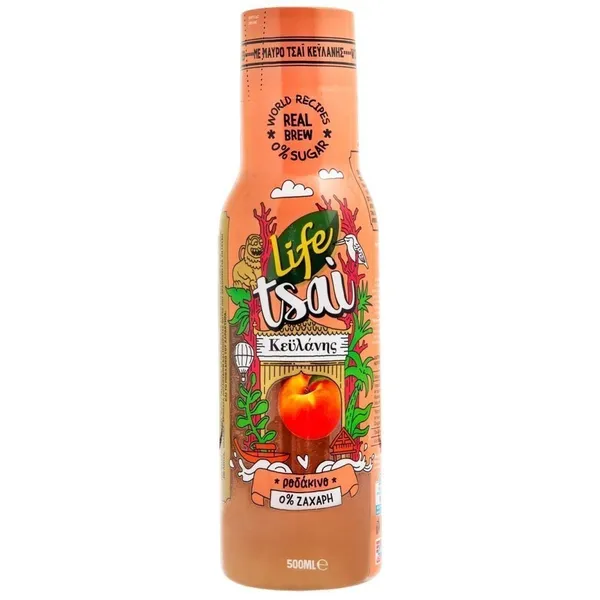 Tsai LIFE ροδάκινο Κεϋλλάνης 500ml