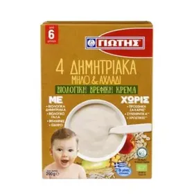ΓΙΩΤΗΣ ΒΙΟΛΟΓΙΚΗ ΚΡΕΜΑ 4 ΔΗΜΗΤΡΙΑΚΑ ΜΗΛΟ-ΑΧΛΑΔΙ 200g