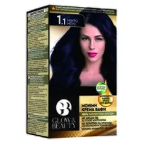 GLOW & BEAUTY Βαφή Μαλλιών Νο1.1 Μαύρο Μπλέ 50ml