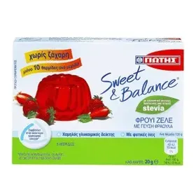 Όλα τα φρουί ζελέ SWEET & BALANCE 20gr