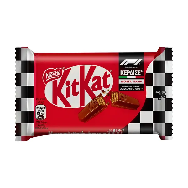NESTLE Kit Kat Γκοφρέτα Σοκολάτα 41,5g