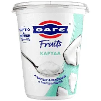 ΦΑΓΕ Fruits Επιδόρπιο Στραγγιστού Γιαουρτιού με Καρύδα 380γρ