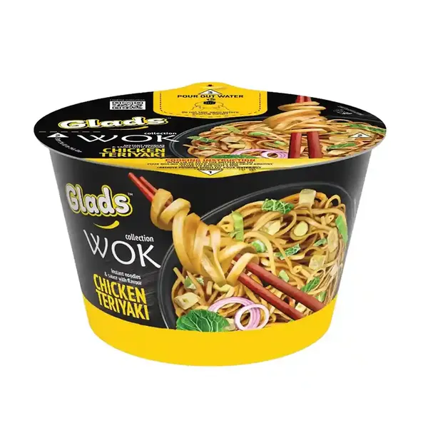 Glads Wok Noodles Chicken Teriyaki 95γρ.